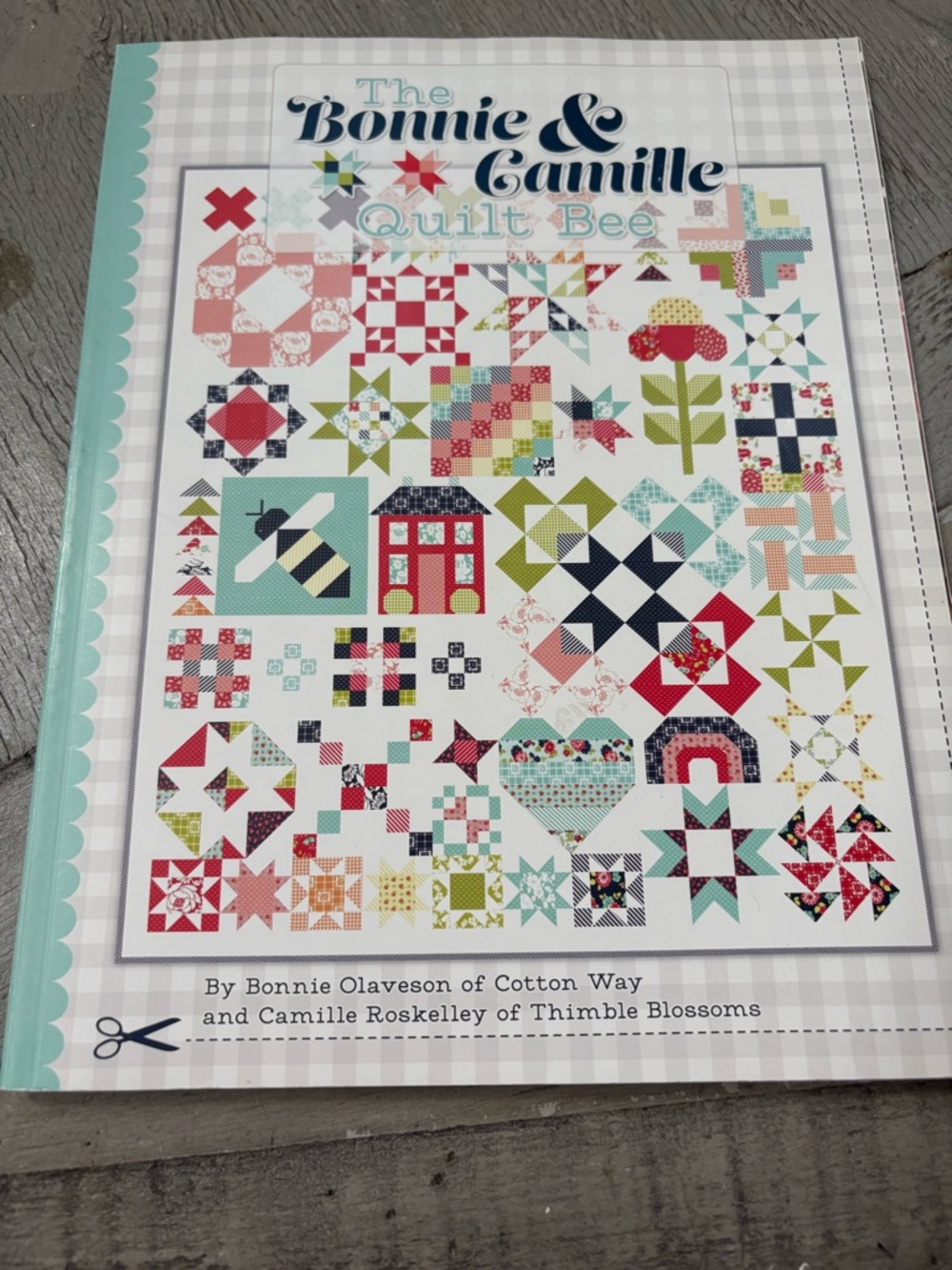 Quilt Bee Pattern Book - Multi Color Quilt Designs